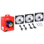 Gehäuselüfter ADATA XPG VENTO 120 ARGB PWM Black (3 pcs) - VENTO120ARGBPWM3C-BKCWW - Foto 6