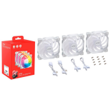 Gehäuselüfter ADATA XPG VENTO 120 ARGB PWM White (3 pcs) (VENTO120ARGBPWM3C-WHCWW)