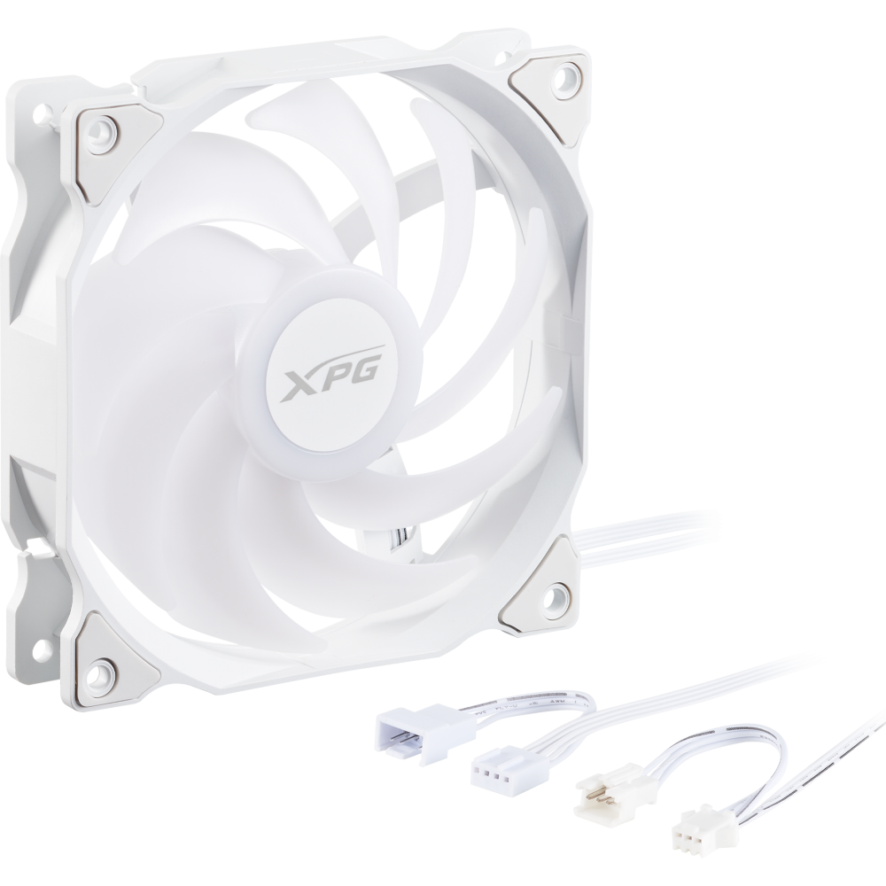 Gehäuselüfter ADATA XPG VENTO 120 ARGB PWM White - VENTO120ARGBPWM-WHCWW - Foto 3