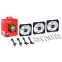 Gehäuselüfter ADATA XPG VENTO R 120 ARGB PWM Black (3 pcs) - VENTOR120ARGBPWM3C-BKCWW - Foto 3