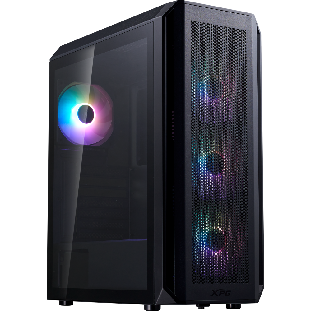 Gehäuse ADATA XPG VALOR AIR PLUS Black - VALORAIRPLUSMTA-BKCWW