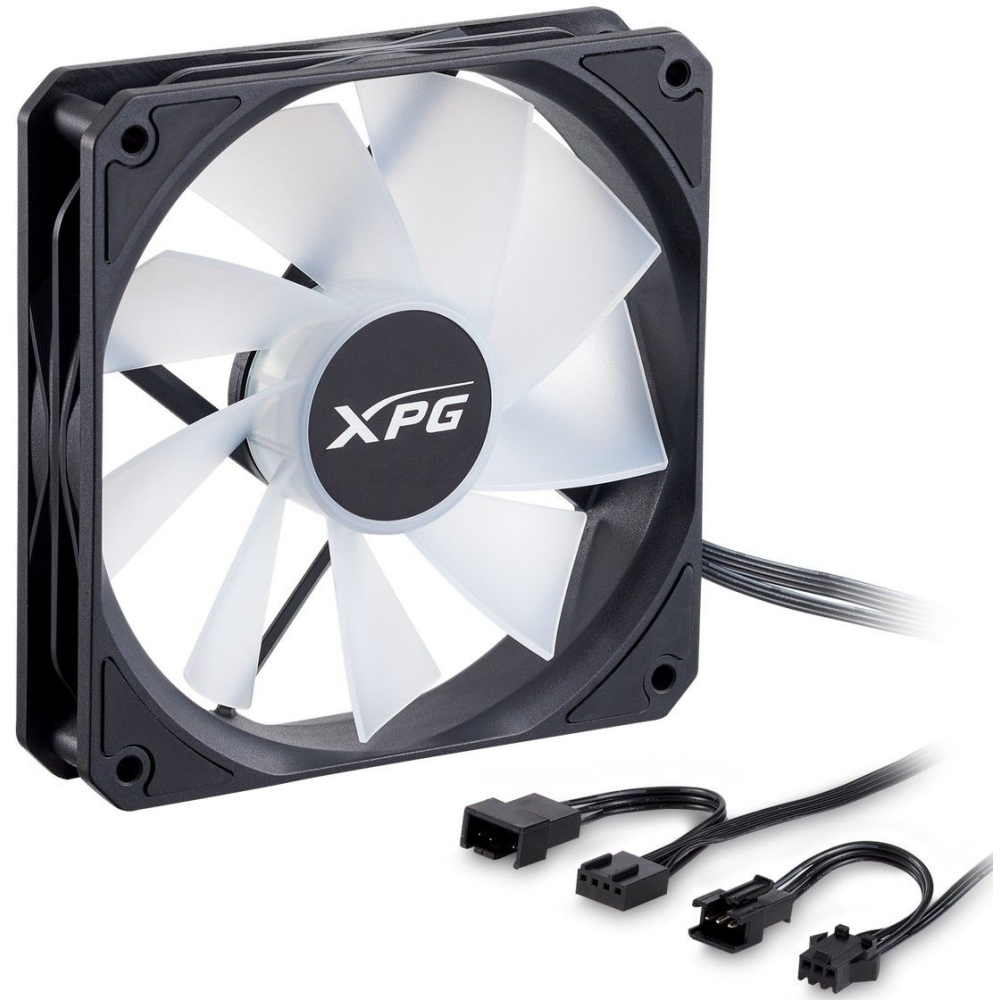 Gehäuselüfter ADATA XPG VENTO R 120 ARGB PWM Black - VENTOR120ARGBPWM-BKCWW