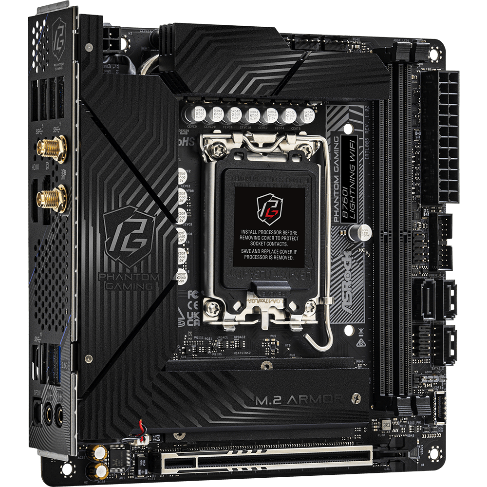 Mainboard ASRock B760I Lightning WiFi - Foto 3