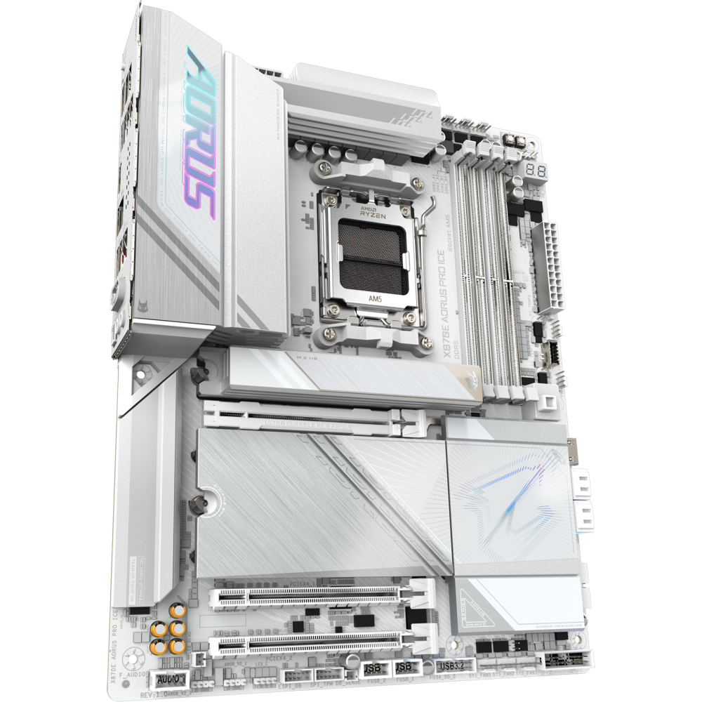 Mainboard Gigabyte X870E AORUS PRO ICE - Foto 2