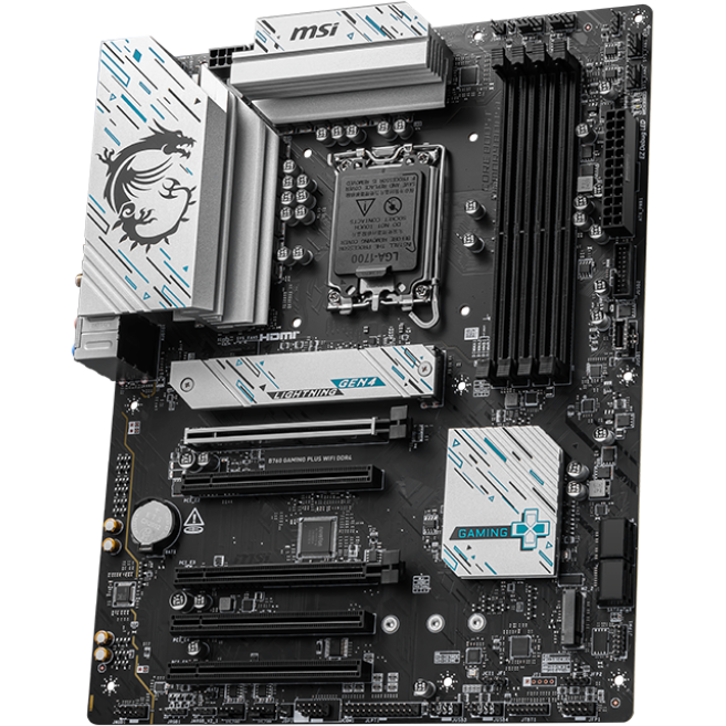 Mainboard MSI B760 GAMING PLUS WIFI DDR4 - Foto 2