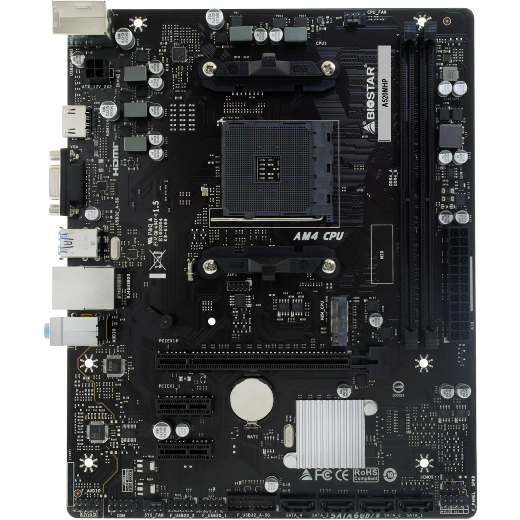 Mainboard Biostar A520MHP