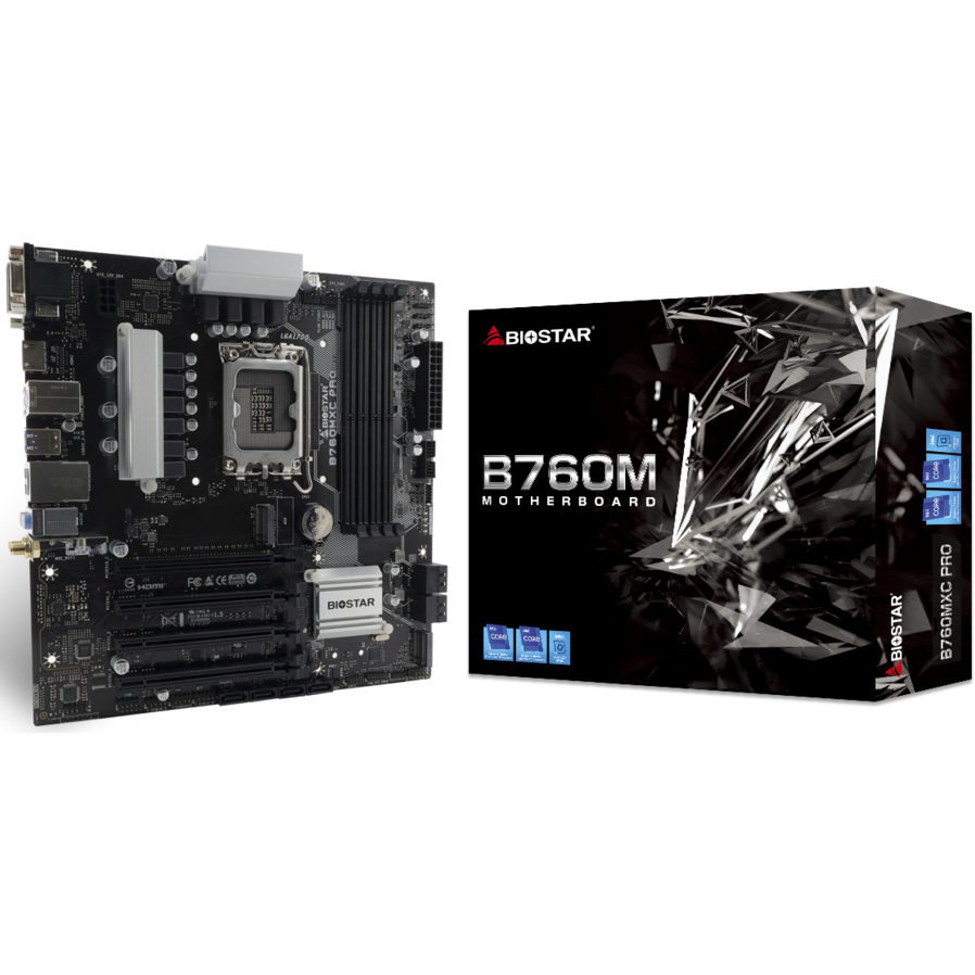 Mainboard Biostar B760MXC PRO - Foto 4