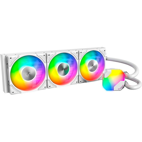 Flüssigkeitskühlsystem MONTECH HyperFlow ARGB 360 White