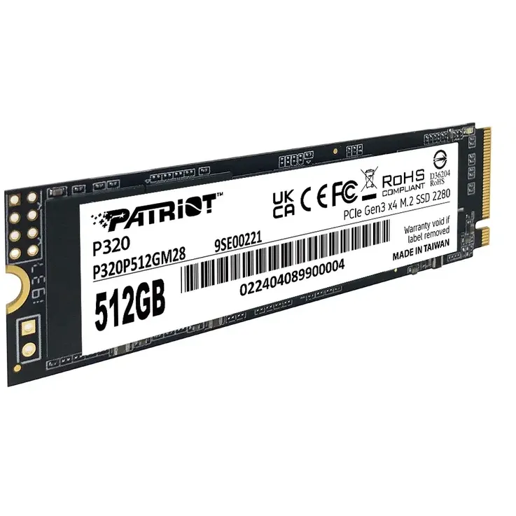 SSD Speicher 512GB Patriot P320 (P320P512GM28) - Foto 4