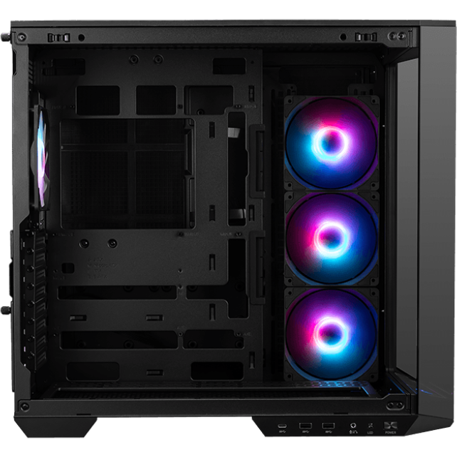 Gehäuse MSI MAG Pano 100R PZ Black - 306-7G26R21-HH9 - Foto 2