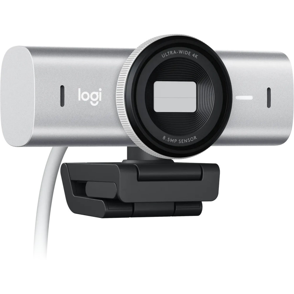 Webcam Logitech BRIO MX 4К Pale Grey (960-001554) - Foto 2