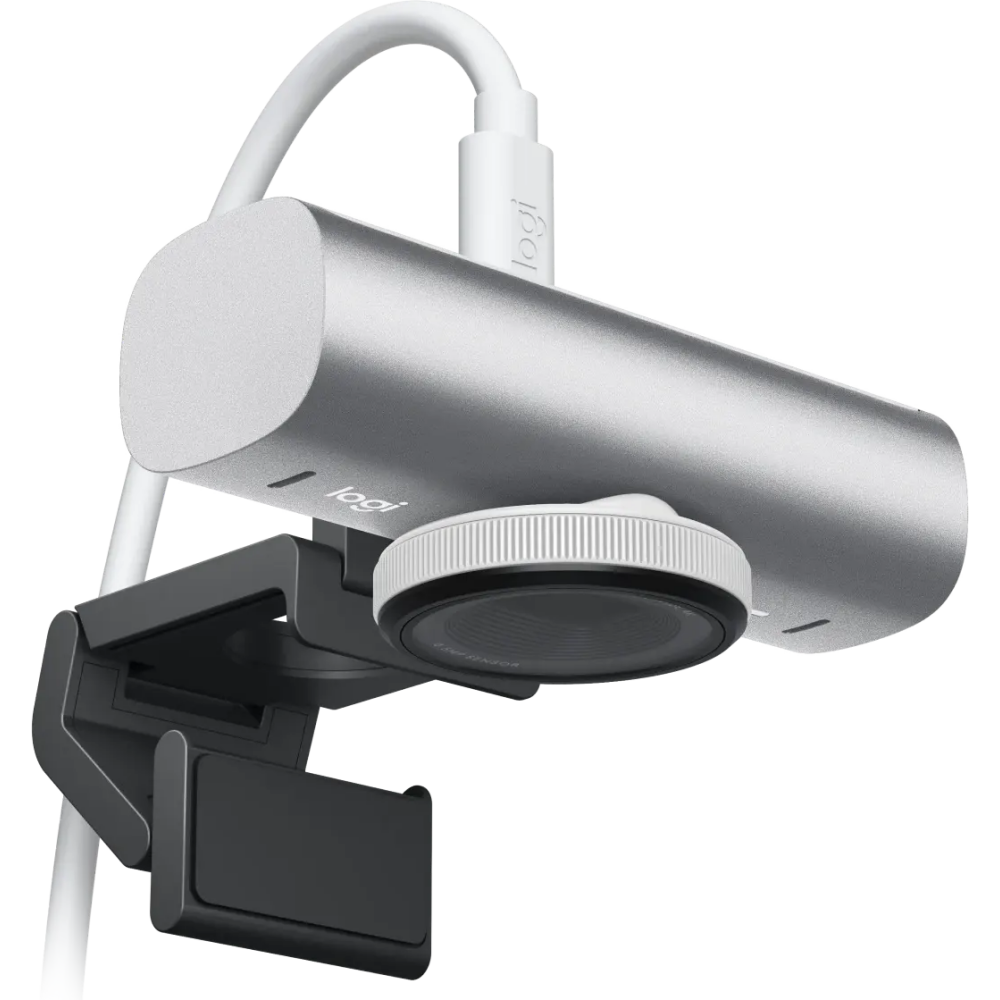 Webcam Logitech BRIO MX 4К Pale Grey (960-001554) - Foto 3