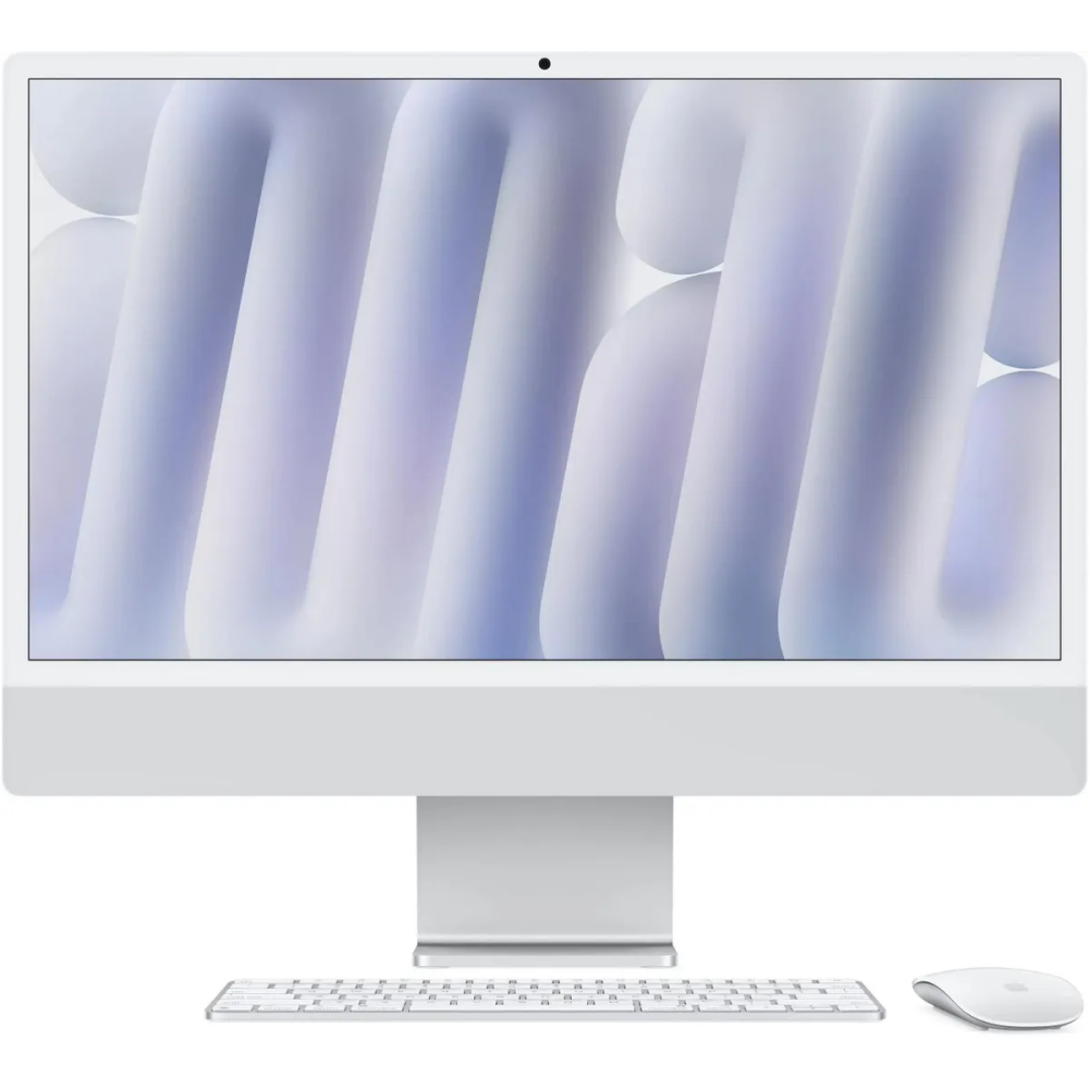 All-in-One-Computer Apple iMac 24 Silver (M4, 2024, Two ports) (MWUC3D/A)