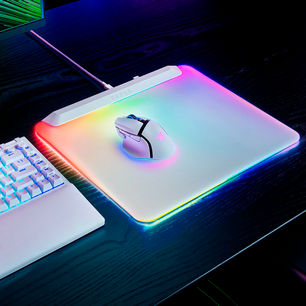 Mausunterlage Razer Firefly V2 Pro White - RZ02-04920200-R3M1 - Foto 6