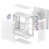 Gehäuse DeepCool CG580 4F White (R-CG580-WHADA4-G-1)