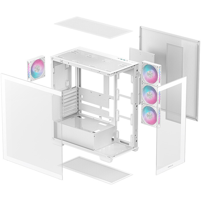 Gehäuse DeepCool CG580 4F White - R-CG580-WHADA4-G-1 - Foto 12