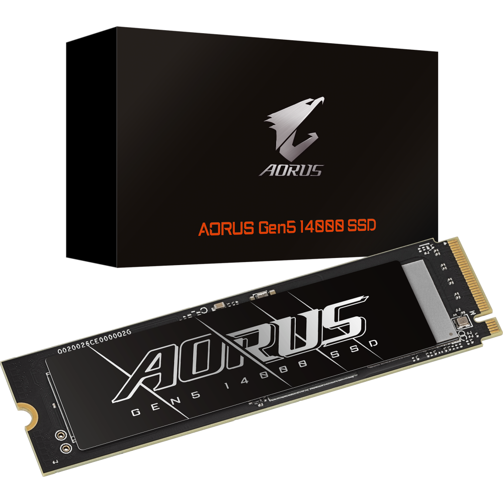 SSD-Speicher 4TB Gigabyte Aorus Gen5 14000 (AG514K4TB) - Foto 6