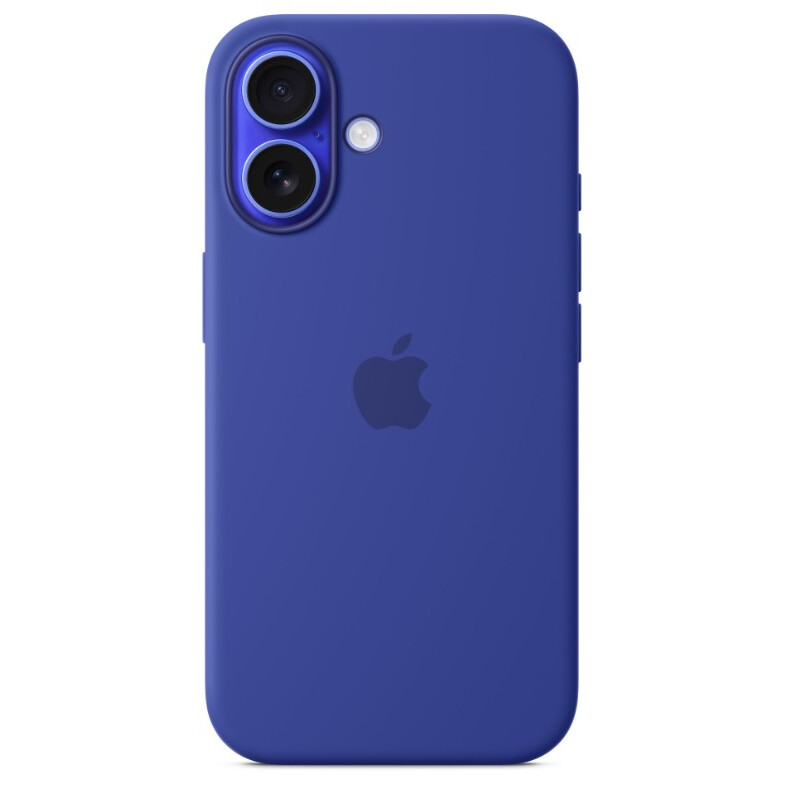 Gehäuse Apple iPhone 16 Silicone Case with MagSafe Ultramarine (MYY63) - MYY63ZM/A