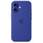 Gehäuse Apple iPhone 16 Silicone Case with MagSafe Ultramarine (MYY63) - MYY63ZM/A