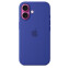 Gehäuse Apple iPhone 16 Silicone Case with MagSafe Ultramarine (MYY63) - MYY63ZM/A - Foto 3