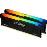 Arbeitsspeicher 16GB DDR4 3200MHz Kingston Fury Beast RGB (KF432C16BB2AK2/16) (2x8GB KIT)