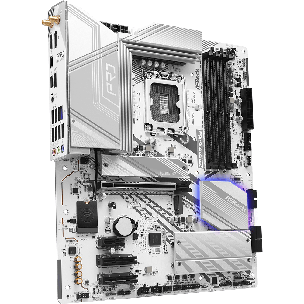 Mainboard ASRock Z890 Pro RS WiFi White - Foto 2