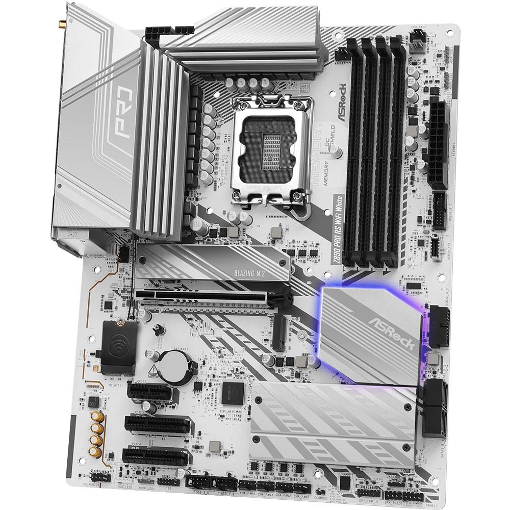 Mainboard ASRock Z890 Pro RS WiFi White - Foto 3
