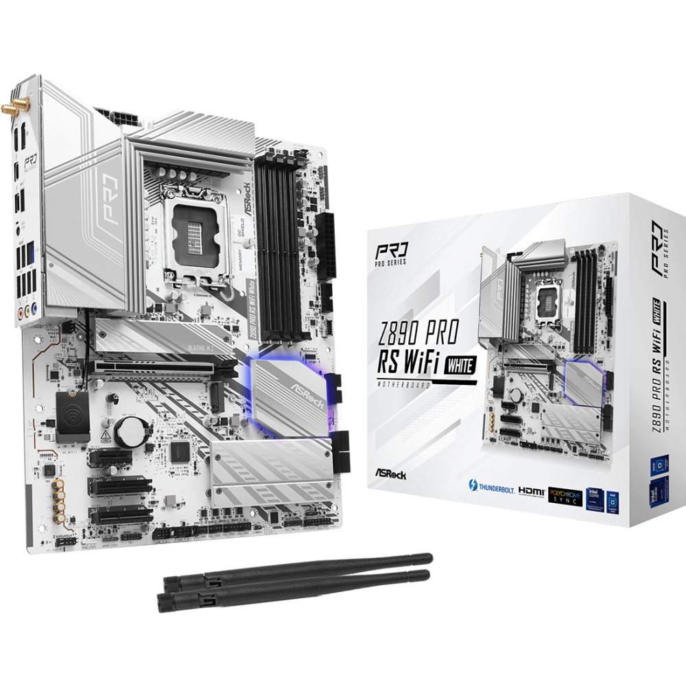 Mainboard ASRock Z890 Pro RS WiFi White - Foto 5