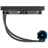 Flüssigkeitskühlsystem Chieftec Iceberg 240 Dark (CLC-240-BLK)