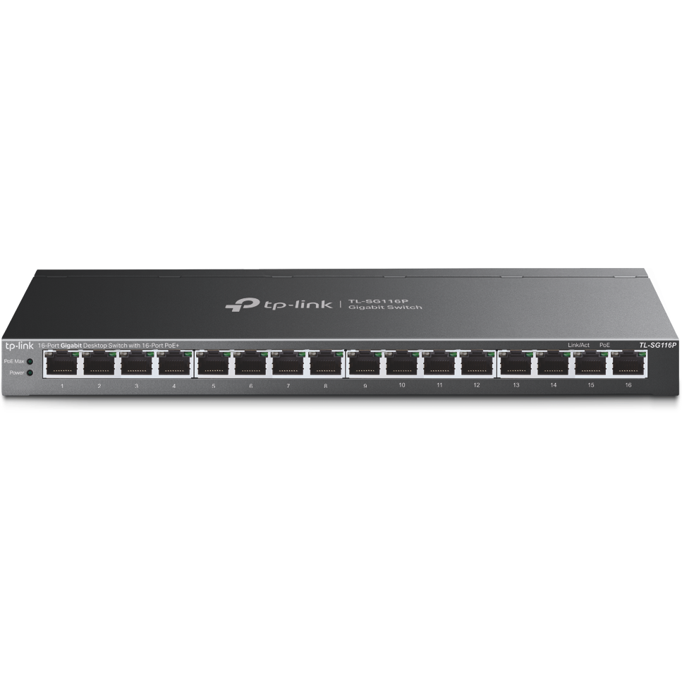 Switch (Netzwerkswitch) TP-Link TL-SG116P