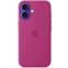 Gehäuse Apple iPhone 16 Silicone Case with MagSafe Fuchsia (MYY53) - MYY53ZM/A