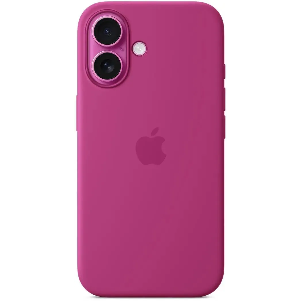 Gehäuse Apple iPhone 16 Silicone Case with MagSafe Fuchsia (MYY53) - MYY53ZM/A - Foto 3