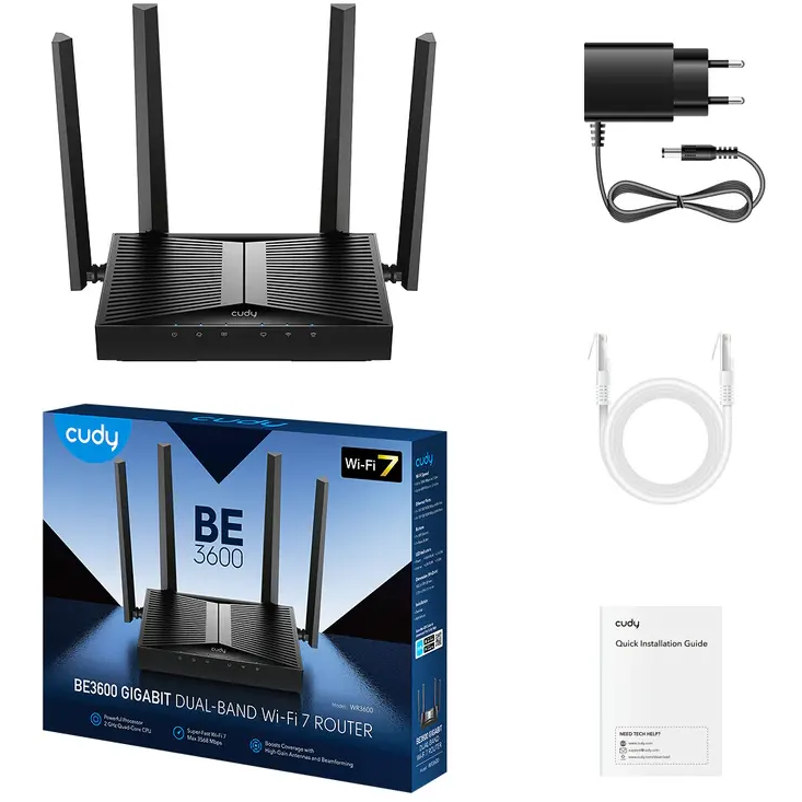 Wi-Fi-Router Cudy WR3600 - Foto 3