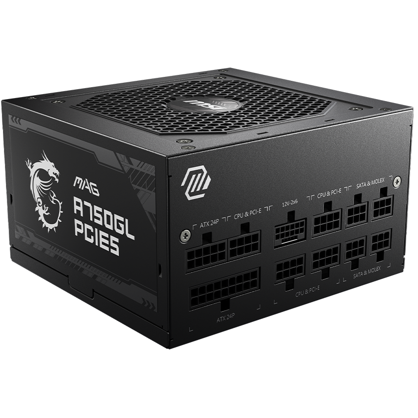 Netzteil 750W MSI MAG A750GL PCIE5 - 306-7ZP8B11-CE0