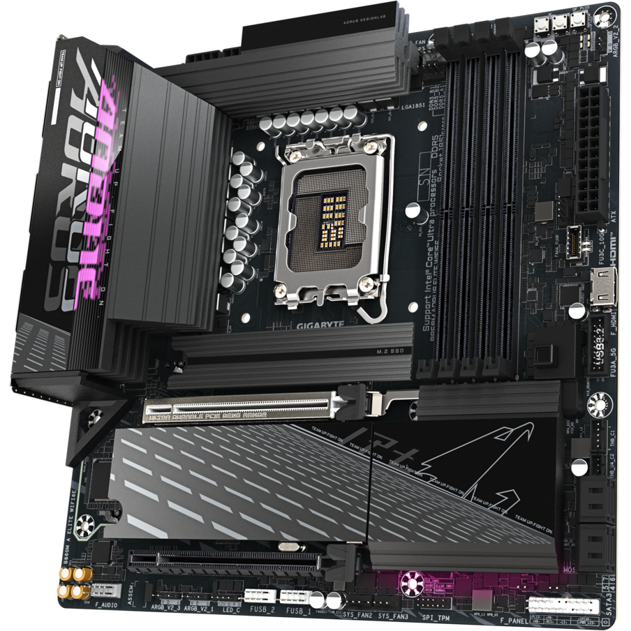 Mainboard Gigabyte B860M AORUS ELITE WIFI6E - Foto 2