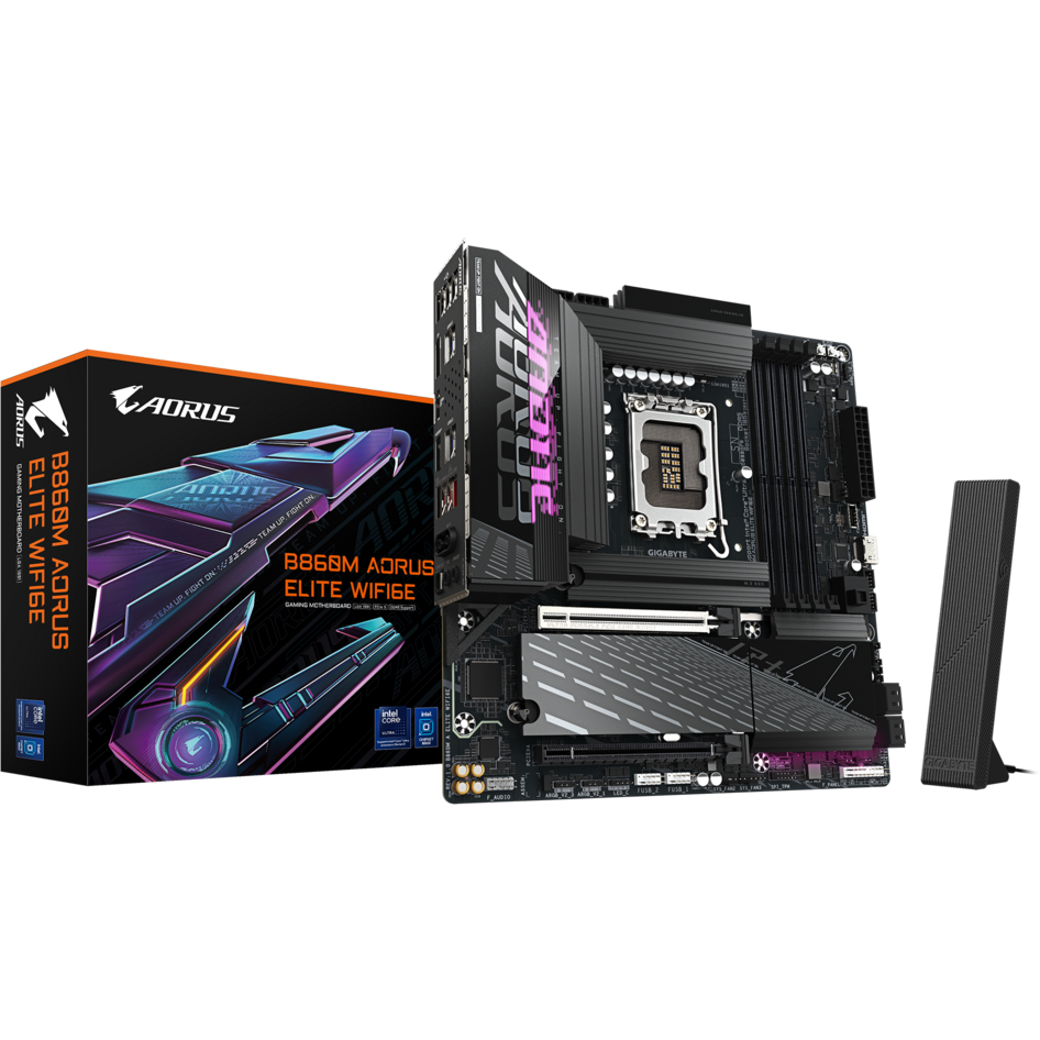 Mainboard Gigabyte B860M AORUS ELITE WIFI6E - Foto 4