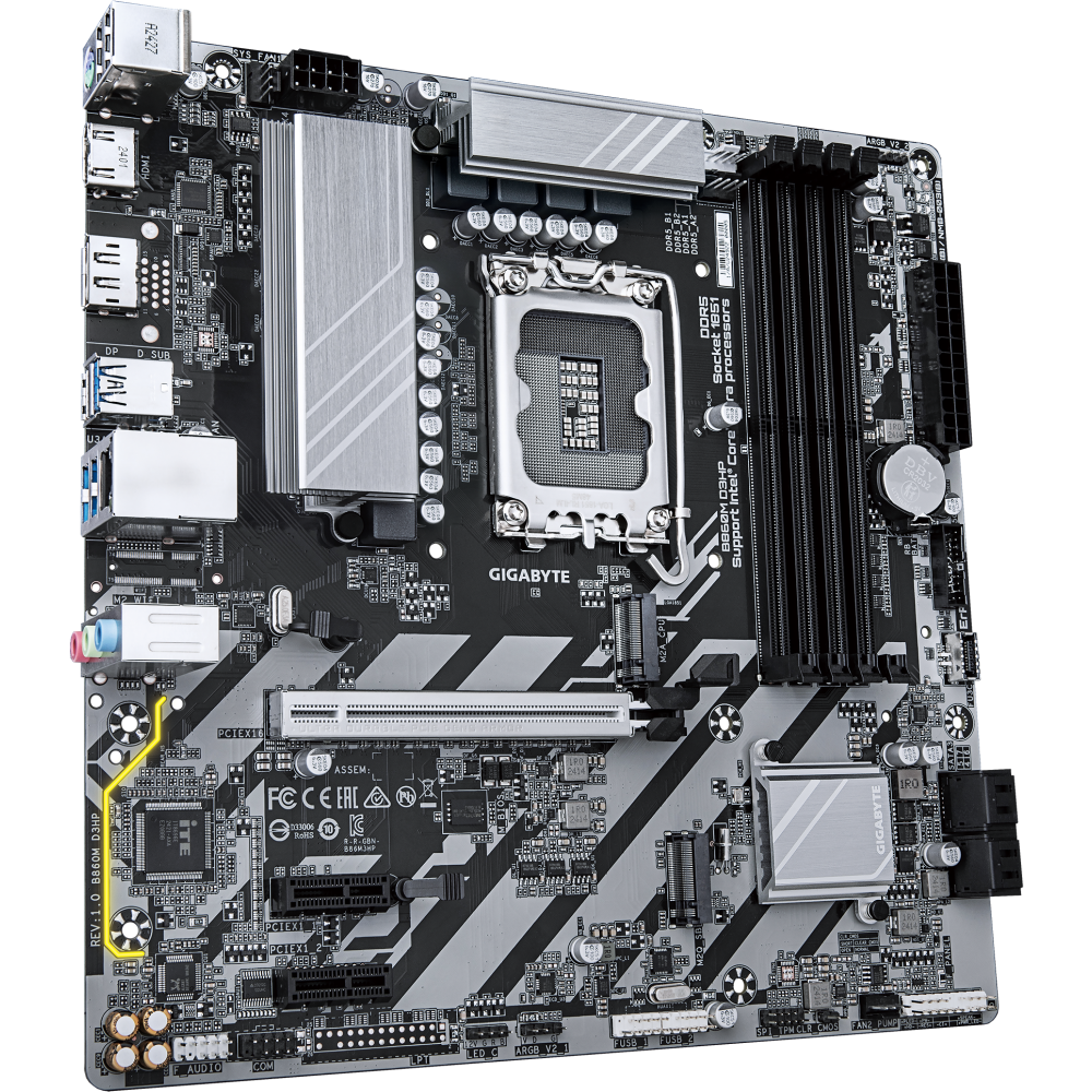 Motherboard Gigabyte B860M D3HP - Foto 2