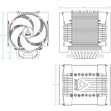 Serverprozessor-Kühler Arctic Freezer 4U-M Rev. 2 (ACFRE00133B)