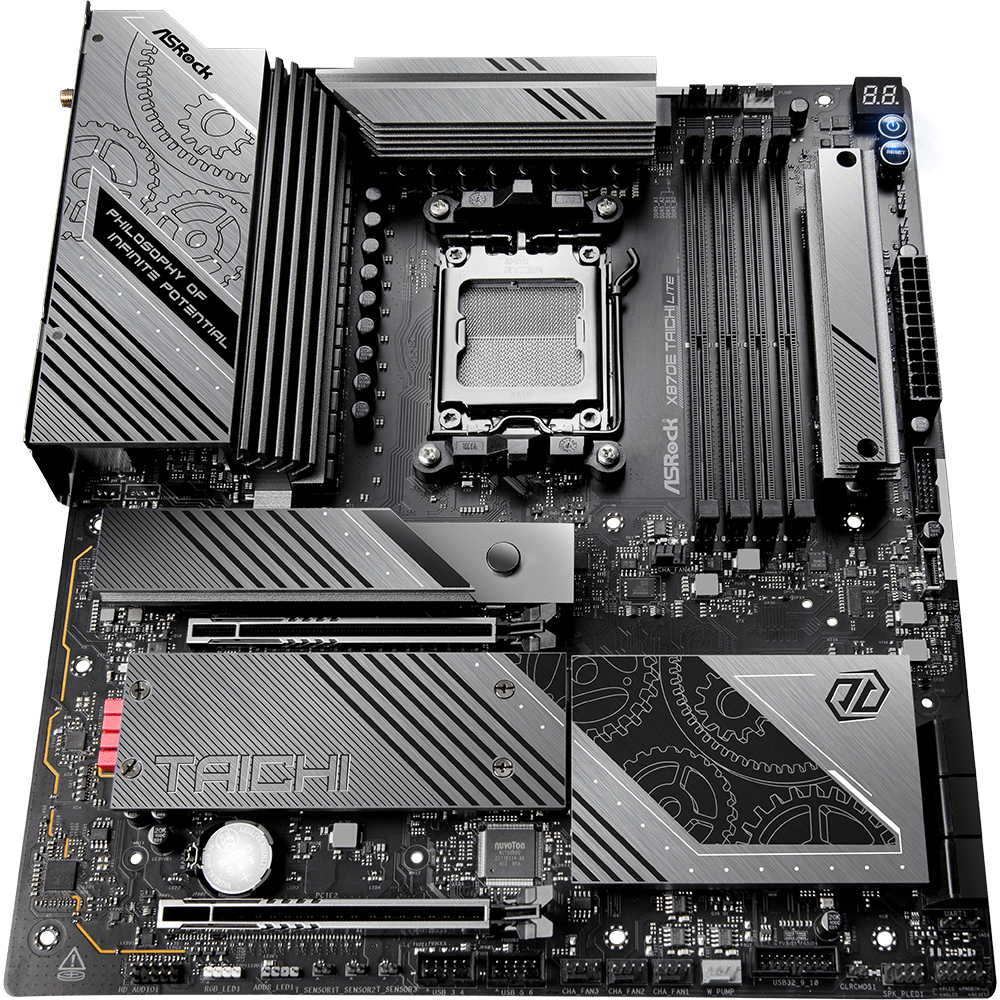 Материнская плата ASRock X870E Taichi Lite - Foto 6