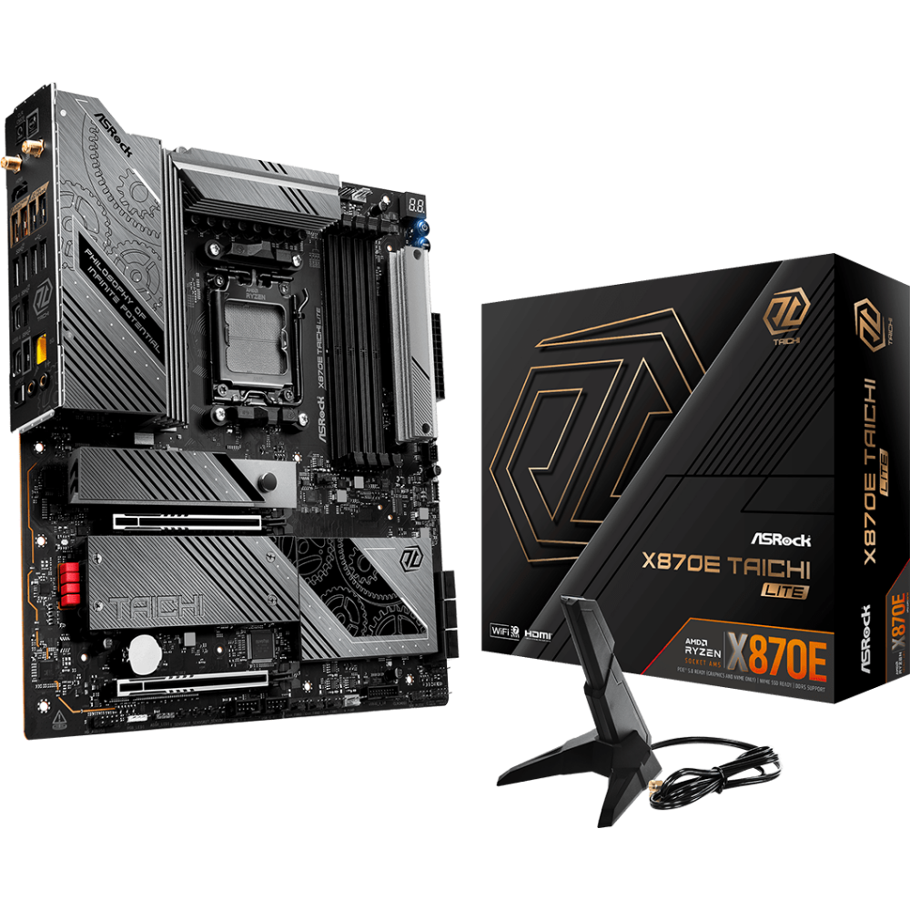 Материнская плата ASRock X870E Taichi Lite - Foto 8