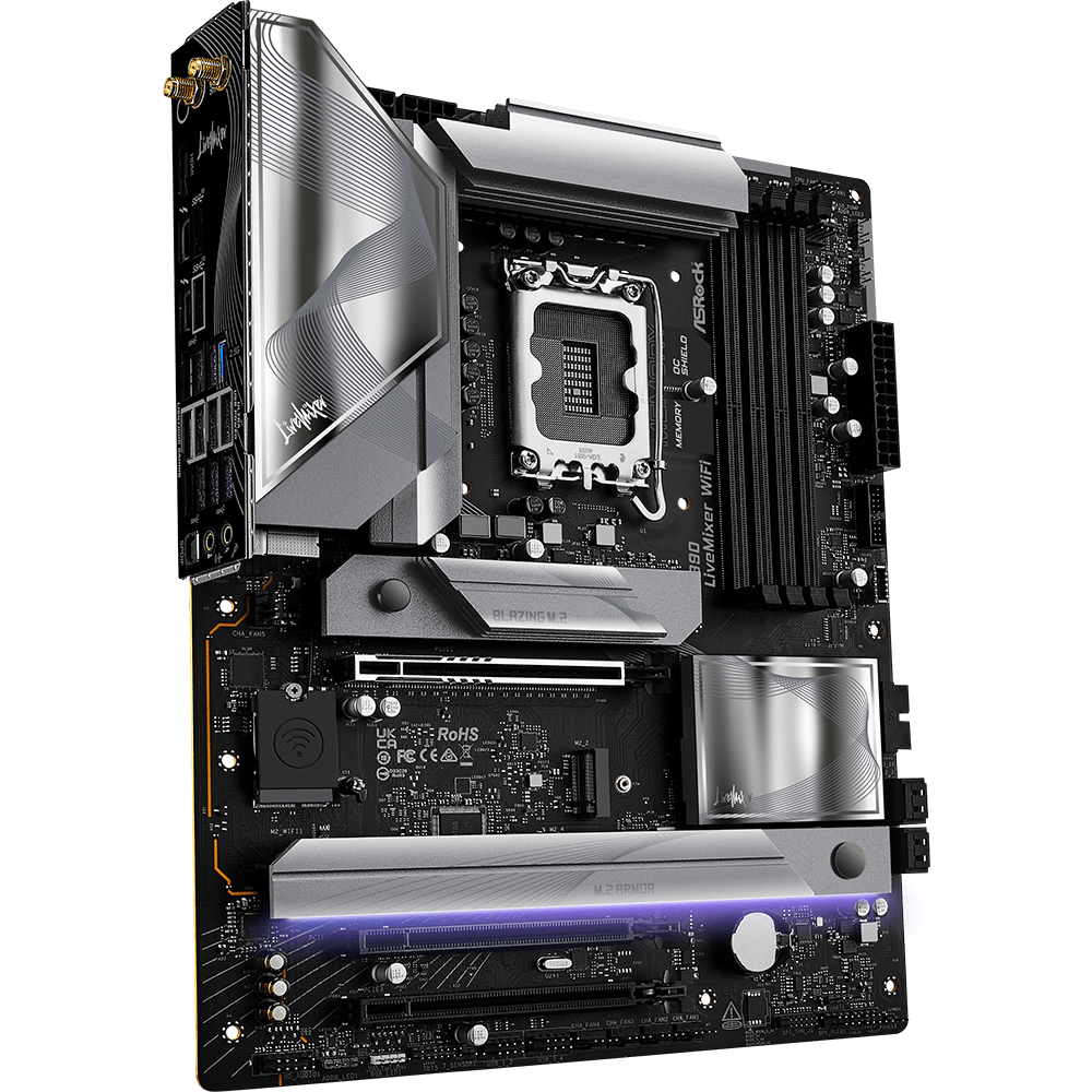 Mainboard ASRock Z890 LiveMixer WiFi - Foto 2