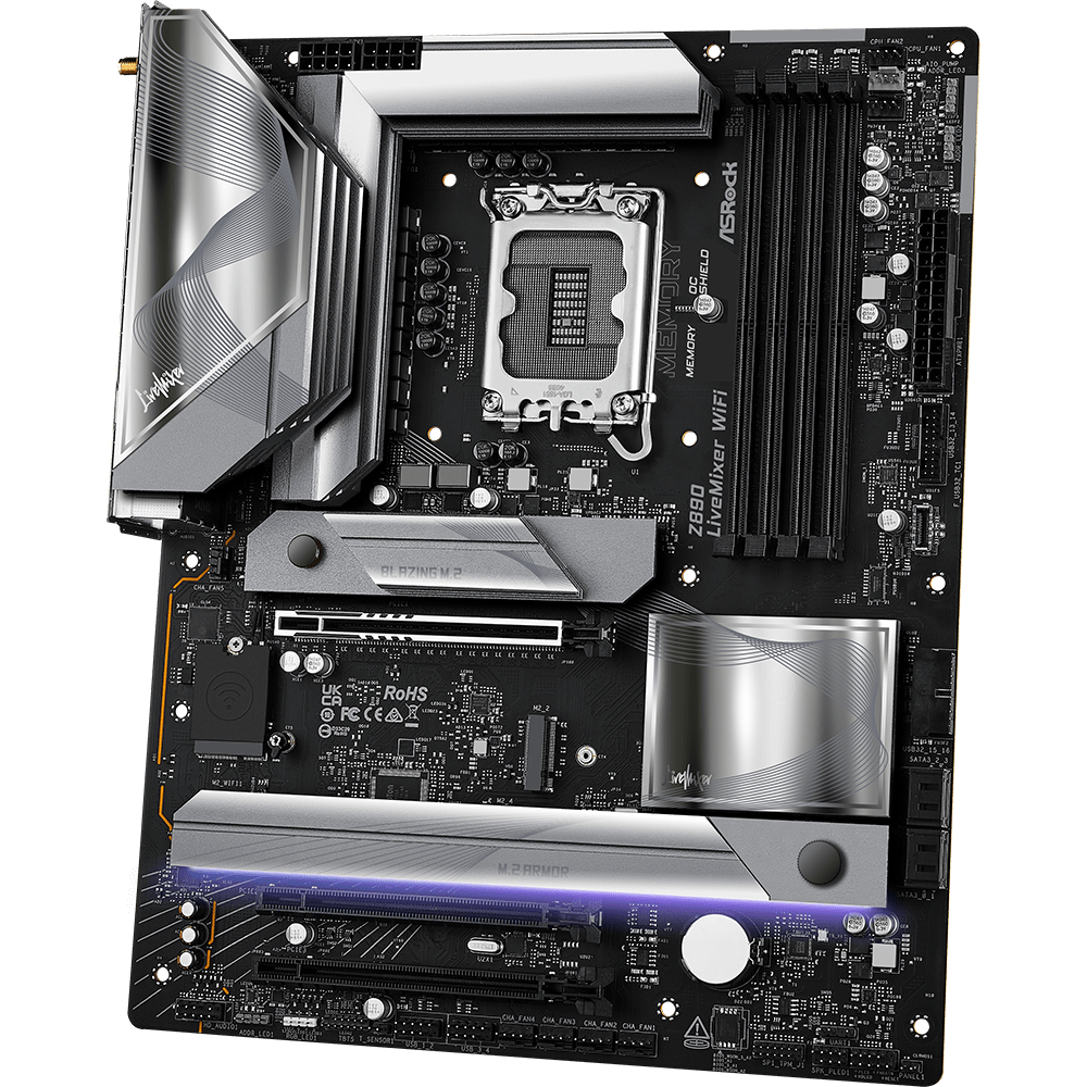 Mainboard ASRock Z890 LiveMixer WiFi - Foto 3