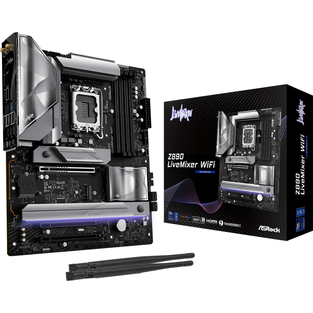 Mainboard ASRock Z890 LiveMixer WiFi - Foto 5