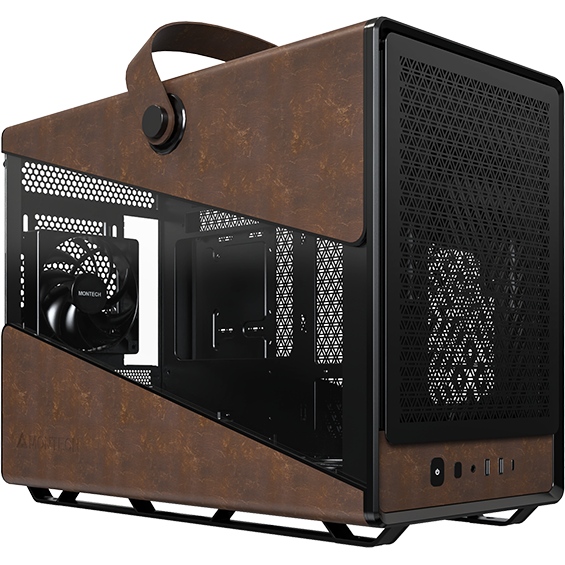Gehäuse MONTECH Heritage PRO Black - HERITAGE PRO (B)