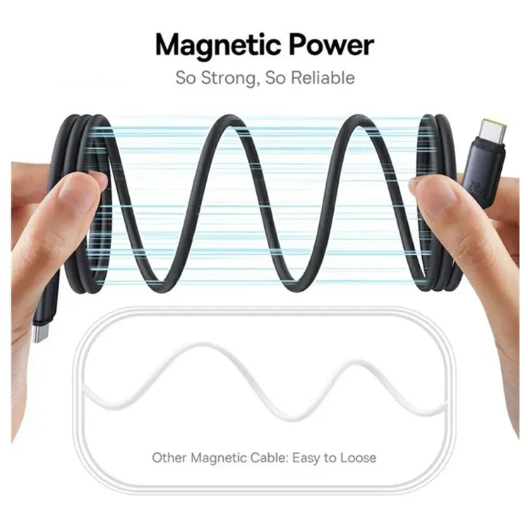 Kabel USB Type-C - USB Type-C, 1m, Baseus P10376800121-00 - Foto 3