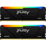 Arbeitsspeicher 32GB DDR4 3200MHz Kingston Fury Beast RGB (KF432C16BB12AK2/32) (2x16GB KIT)