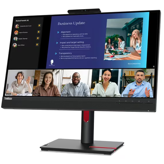 Monitor Lenovo 24" ThinkVision T24v-30 (63D8MAT3EU) - Foto 2
