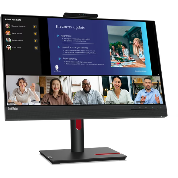 Monitor Lenovo 24" ThinkVision T24v-30 (63D8MAT3EU) - Foto 3