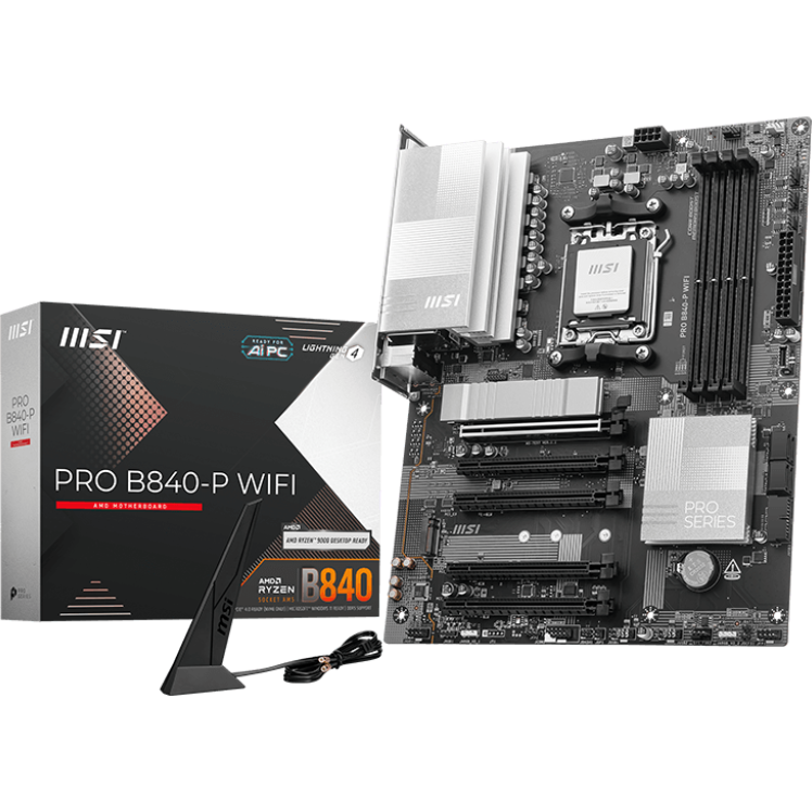 Mainboard MSI PRO B840-P WIFI - Foto 5