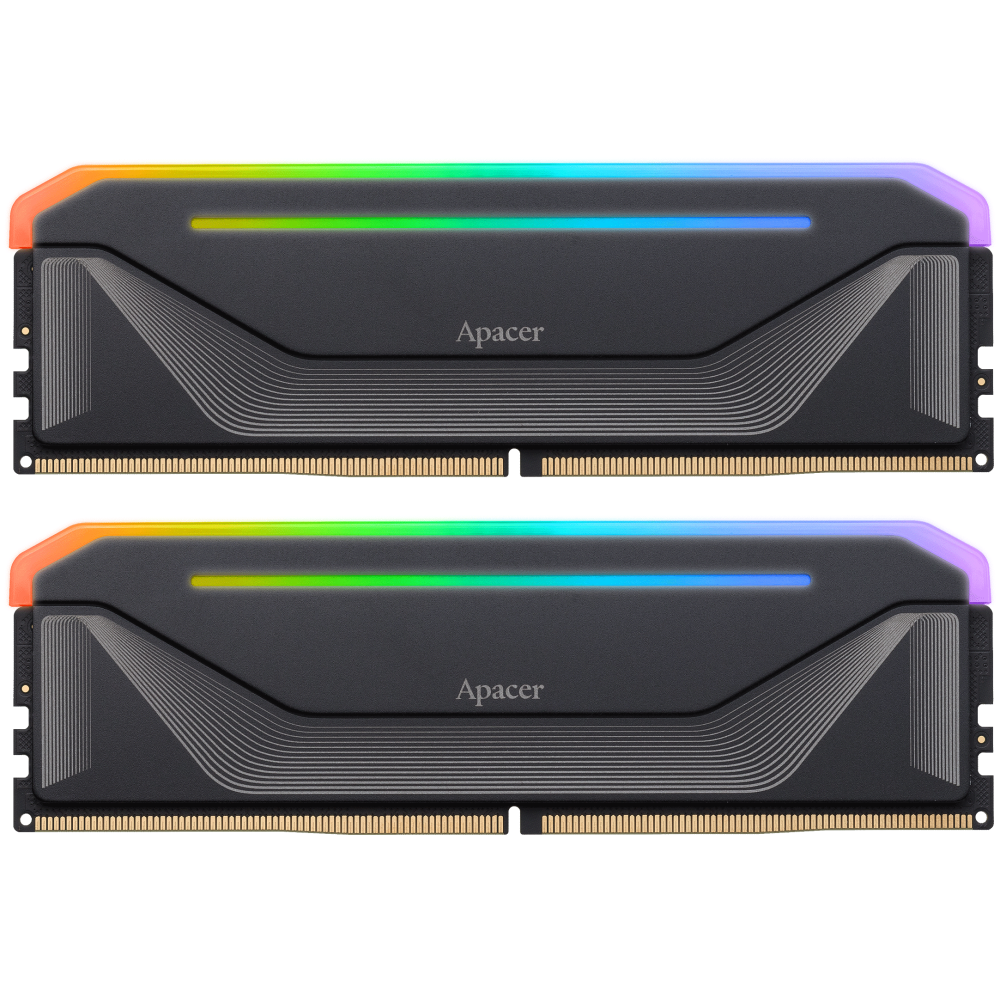 Arbeitsspeicher 32GB DDR5 6000MHz Apacer NOX RGB (AH5U32G60C622NBAA-2) (2x16GB KIT)